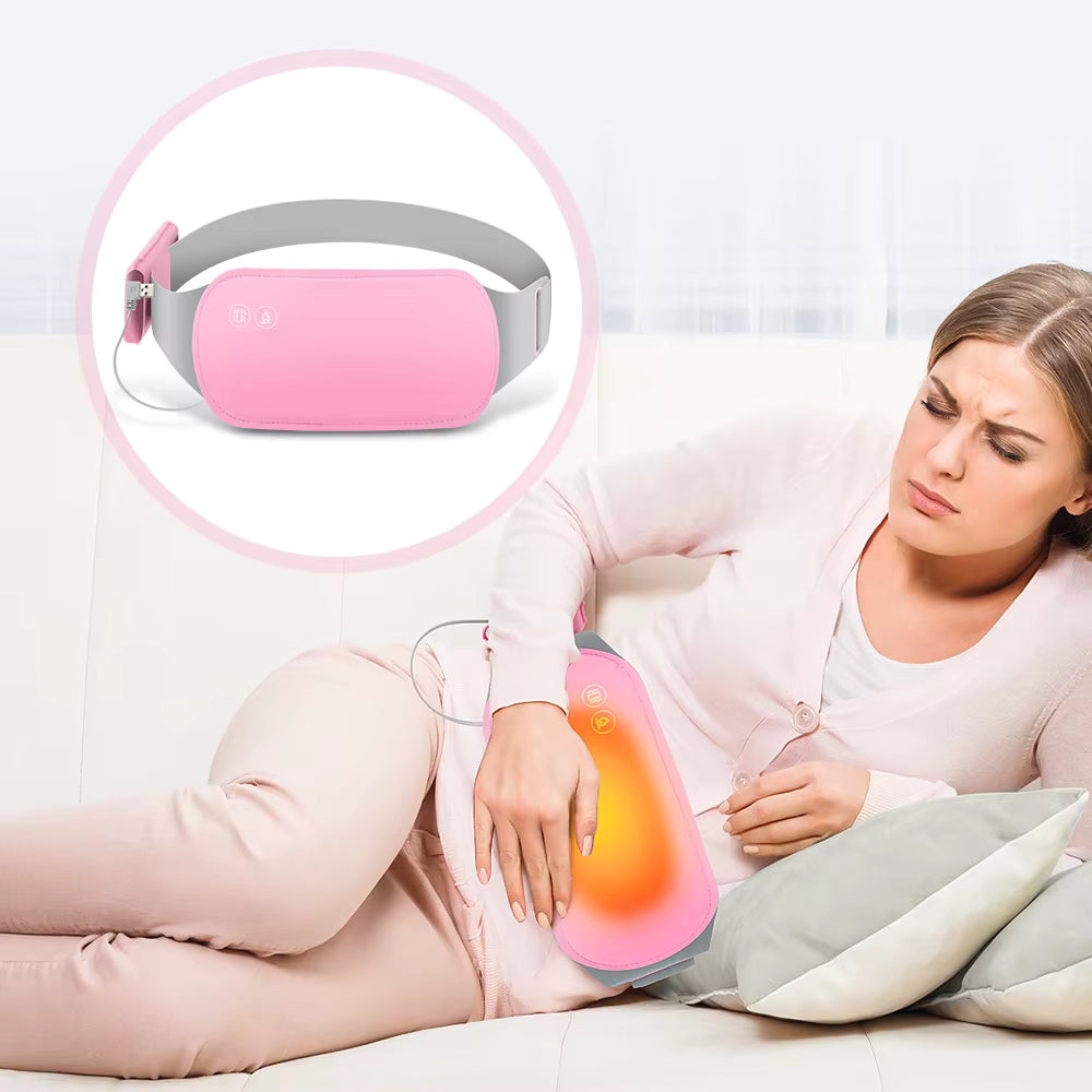 CINTURÓN CALEFACTOR PORTÁTIL Y CÁLIDO PARA ALIVIAR EL DOLOR MENSTRUAL