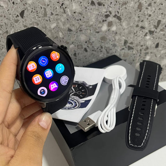 RELOJ INTELIGENTE HD WATCH X CON PANTALLA AMOLED DE 1,43", MONITORIZACIÓN DE ACTIVIDAD FÍSICA Y SALUD, NFC, IP68