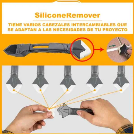 REMOVEDOR DE SILICONA 5 EN 1