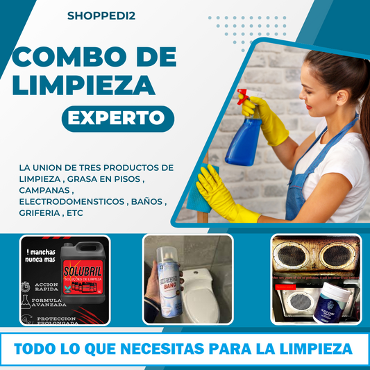 COMBO LIMPIEZA, 3 PODEROSOS PRODUCTOS