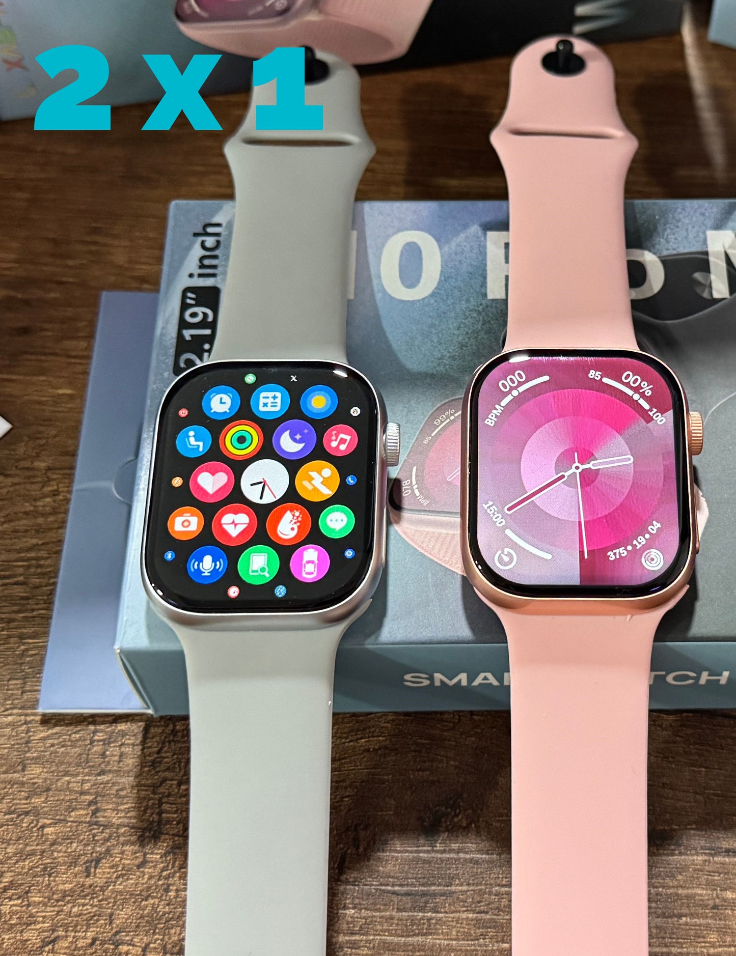 2x1 SMARTWATCH i10 PRO MAX SERIE 10