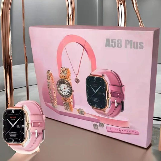 SMARTWATCH A58 PLUS - SET FEMENINO