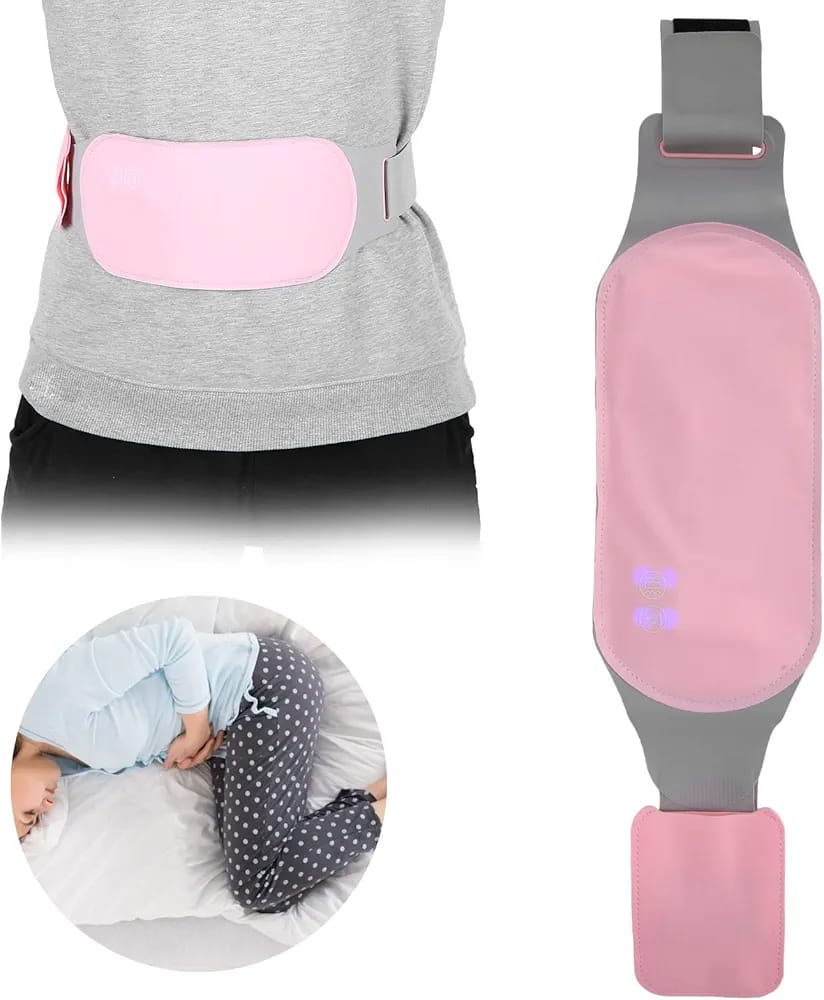 CINTURÓN CALEFACTOR PORTÁTIL Y CÁLIDO PARA ALIVIAR EL DOLOR MENSTRUAL