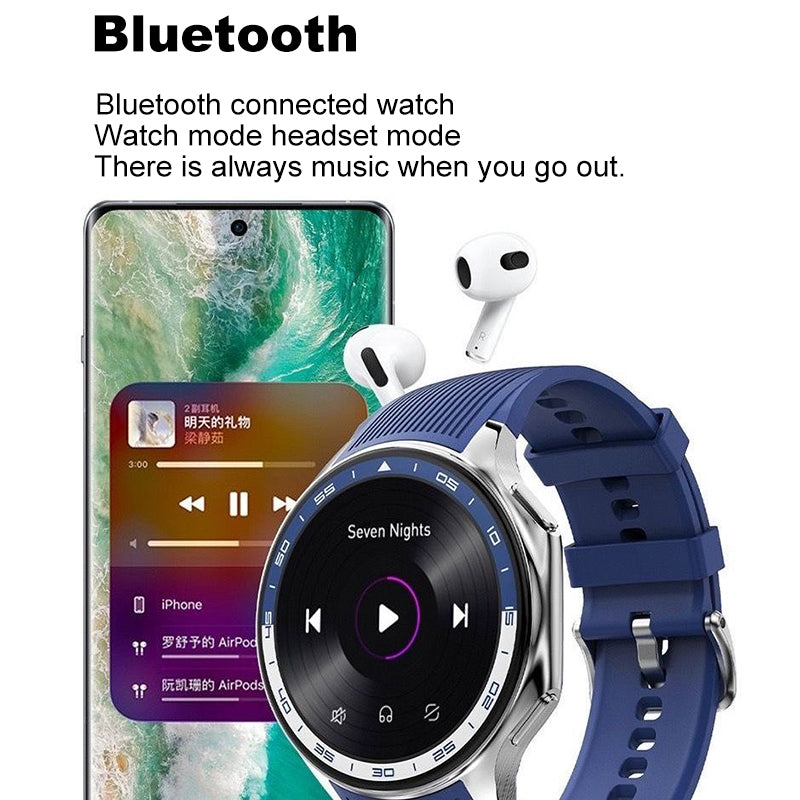 RELOJ INTELIGENTE HD WATCH X CON PANTALLA AMOLED DE 1,43", MONITORIZACIÓN DE ACTIVIDAD FÍSICA Y SALUD, NFC, IP68