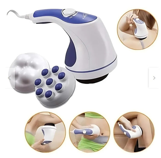 MASAJEADOR CORPORAL 4 CABEZALES + MASAJEADOR CIRCULAR 360